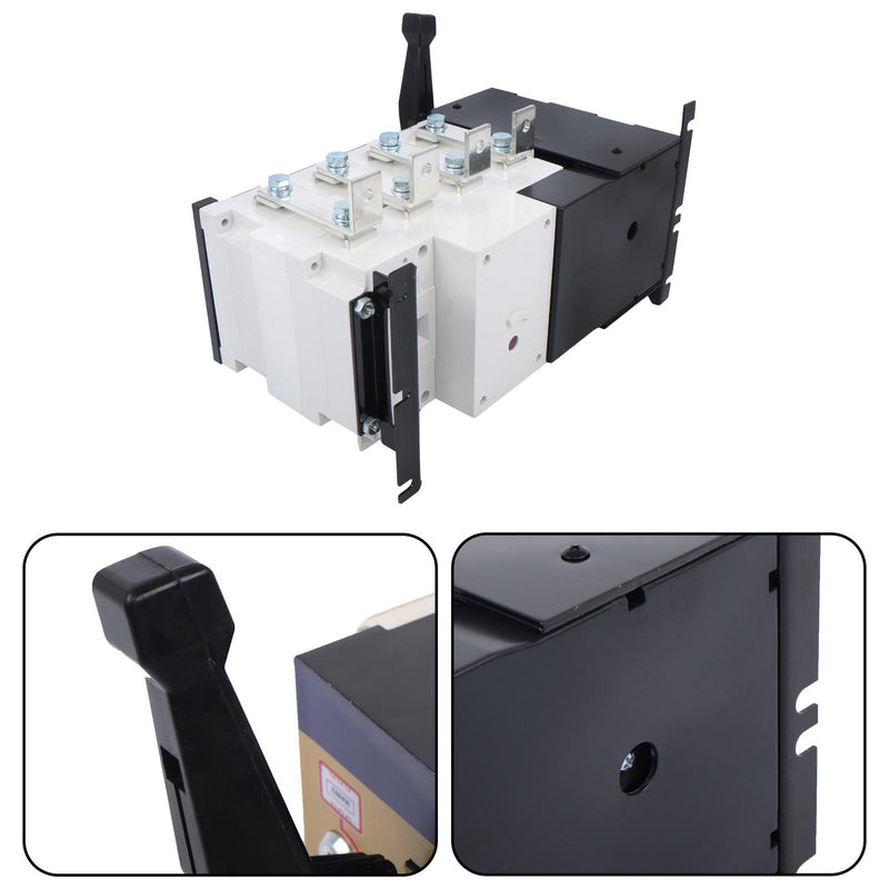 DURAFORCE ATS 400A 4P 110/220V Grid to AC Generator Industrial Automatic Transfer Switch