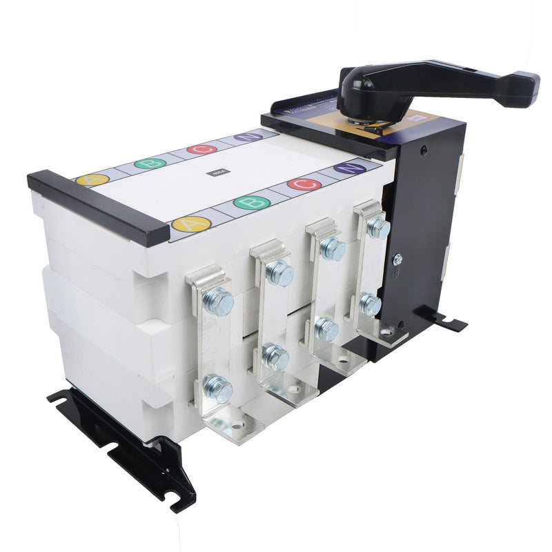 DURAFORCE ATS 400A 4P 110/220V Grid to AC Generator Industrial Automatic Transfer Switch