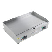 DURAFORCE 30" Flat Top Electric Grill 3000W Commercial Griddle Stainless Steel Countertop