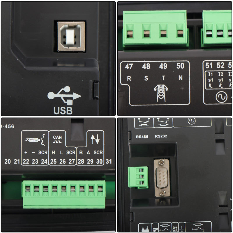 DURAFORCE Universal DSE7320 Controller Auto Start Module With Dual Protection Replacement