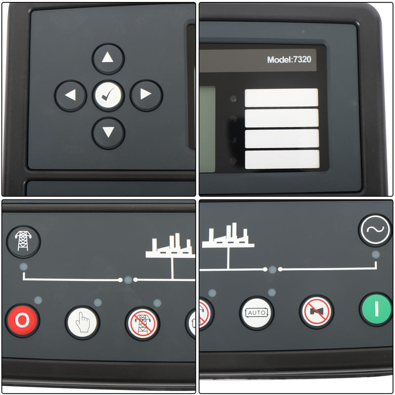 DURAFORCE Universal DSE7320 Controller Auto Start Module With Dual Protection Replacement