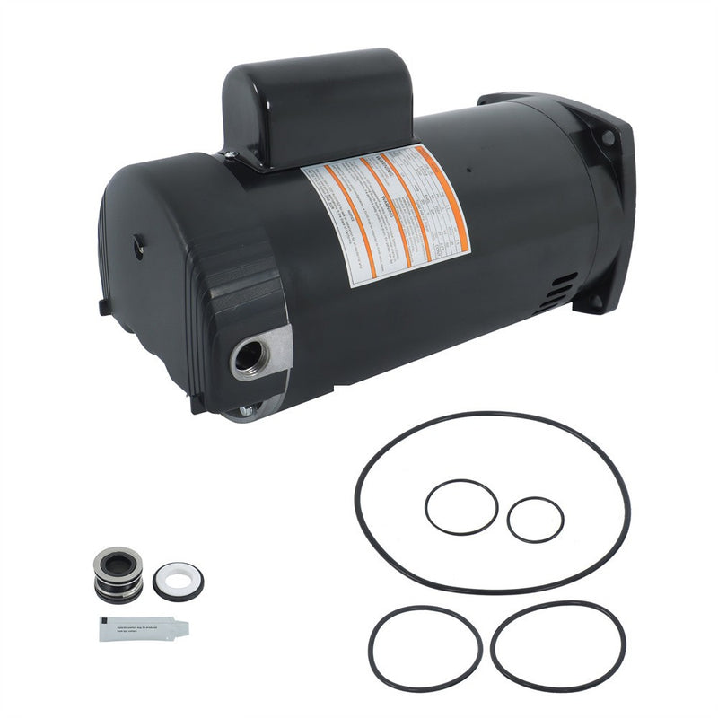 DURAFORCE B2842 1.5HP Y56Y Frame Full Rated Square Flange Replacement Motor 208/230V