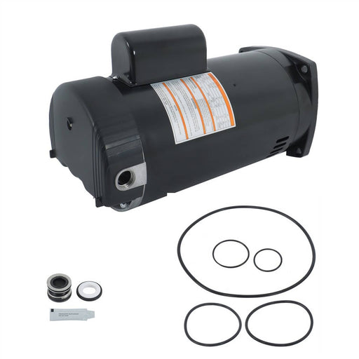 DURAFORCE B2842 1.5HP Y56Y Frame Full Rated Square Flange Replacement Motor 208/230V
