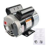 DURAFORCE 3.7HP 3450RPM Electric Motor Compressor Duty 56 Frame 1 Phase 5/8" Shaft 230V