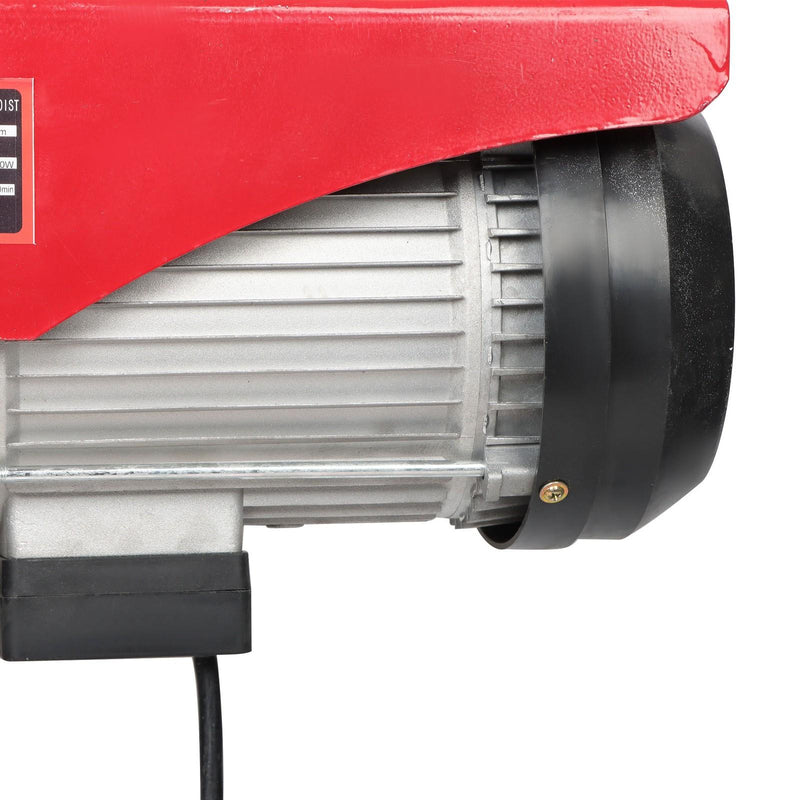 DURAFORCE 1600W 110V 2200lbs Electric Hoist 328ft Wireless & 14ft Wired Remote Control