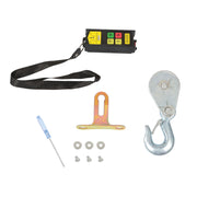DURAFORCE 1600W 110V 2200lbs Electric Hoist 328ft Wireless & 14ft Wired Remote Control