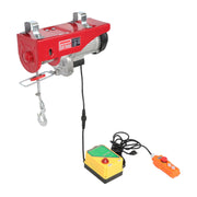 DURAFORCE 1600W 110V 2200lbs Electric Hoist 328ft Wireless & 14ft Wired Remote Control