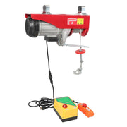 DURAFORCE 1600W 110V 2200lbs Electric Hoist 328ft Wireless & 14ft Wired Remote Control