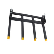 DURAFORCE 42in Clamp on Heavy Debris Fork Universal 2500lbs for Tractor Skid Steer Buckets