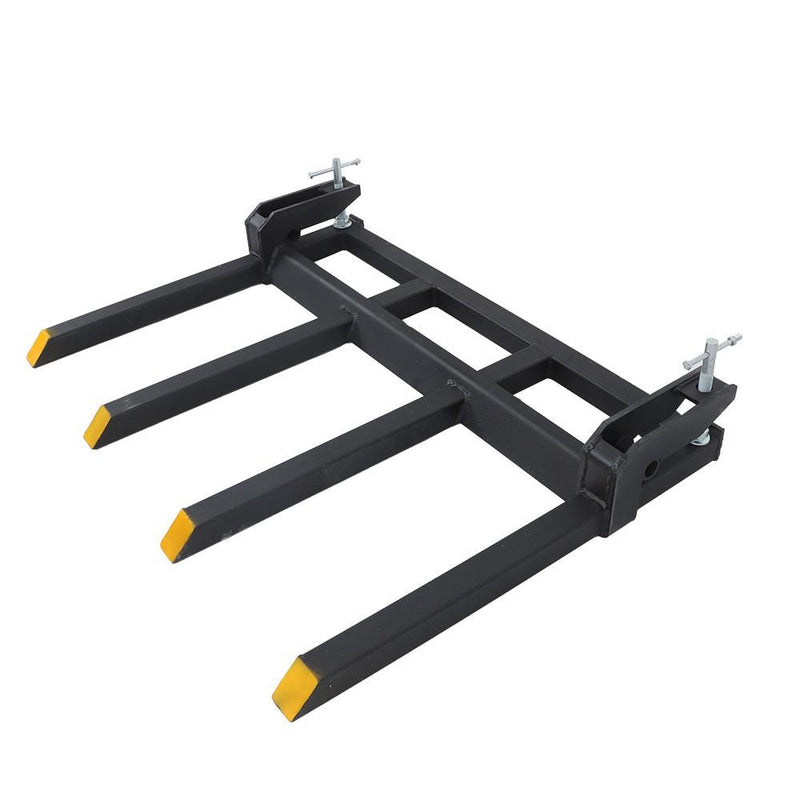 DURAFORCE 42in Clamp on Heavy Debris Fork Universal 2500lbs for Tractor Skid Steer Buckets