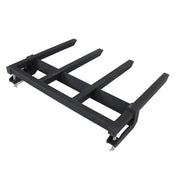 DURAFORCE 42in Clamp on Heavy Debris Fork Universal 2500lbs for Tractor Skid Steer Buckets