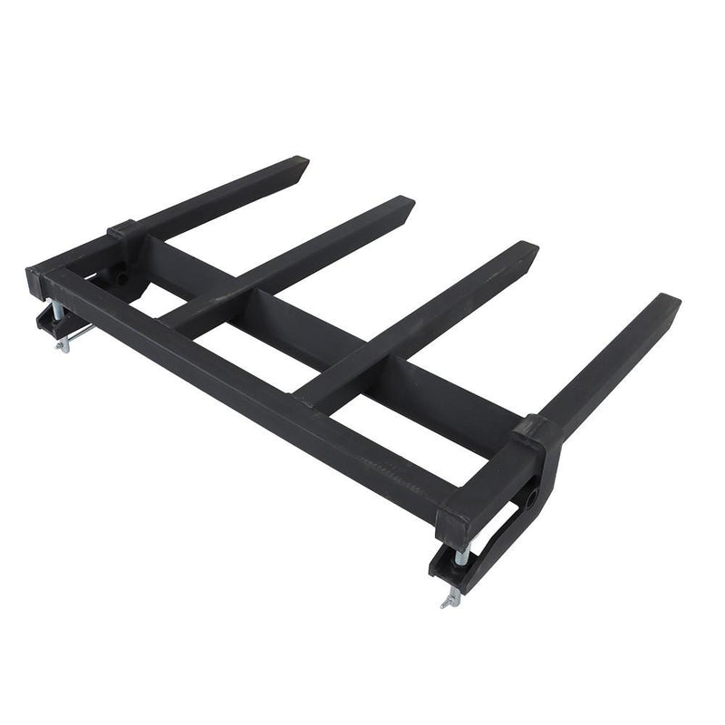 DURAFORCE 42in Clamp on Heavy Debris Fork Universal 2500lbs for Tractor Skid Steer Buckets