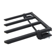 DURAFORCE 42in Clamp on Heavy Debris Fork Universal 2500lbs for Tractor Skid Steer Buckets