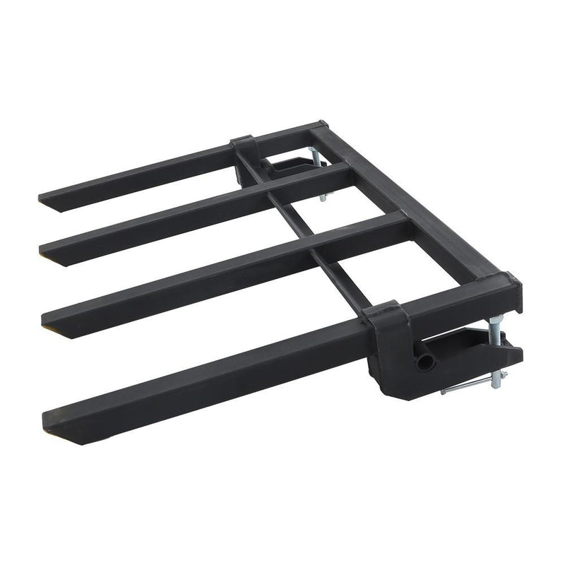 DURAFORCE 42in Clamp on Heavy Debris Fork Universal 2500lbs for Tractor Skid Steer Buckets