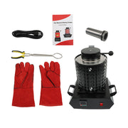 DURAFORCE 3KG Melting Furnace 1400W 110V Fit For Gold Silver Refining Casting Furnace