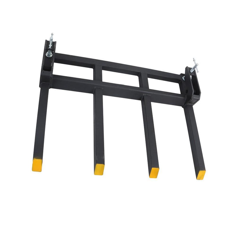 DURAFORCE 42" Clamp on Heavy Debris Fork Universal 2500lbs for Tractor Skid Steer Buckets