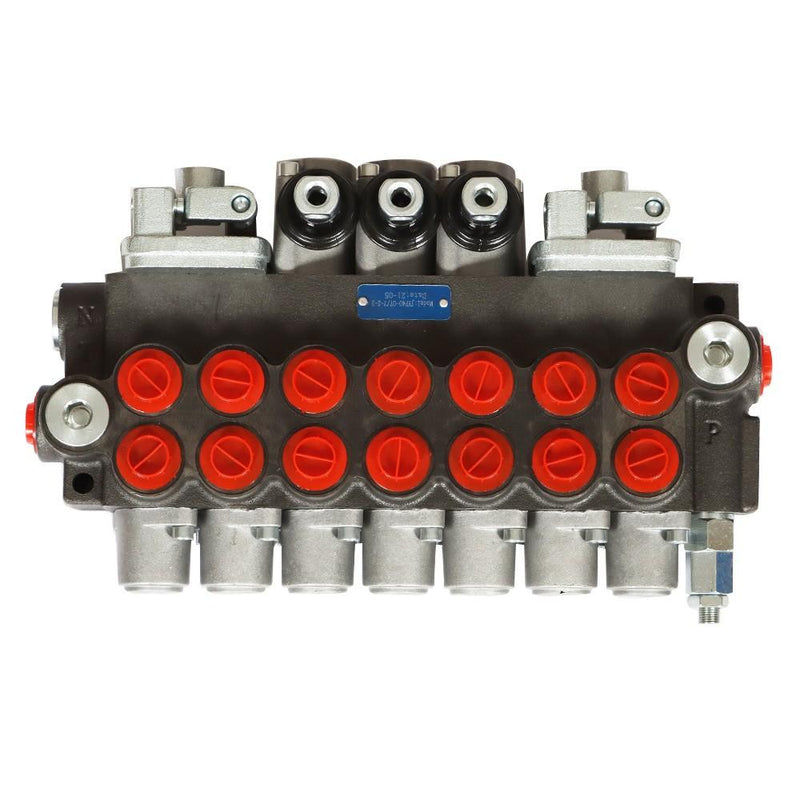 DURAFORCE 7 Spool 40L BSPP 11GPM Hydraulic Controller Interface With Conversion Plug