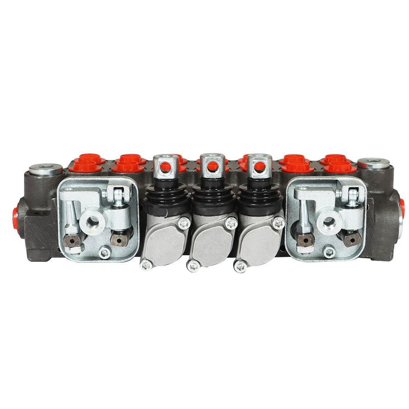 DURAFORCE 7 Spool 40L BSPP 11GPM Hydraulic Controller Interface With Conversion Plug