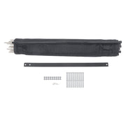 DURAFORCE 4 x 48 FT Outdoor Pool Fence For Inground Pools Removable Child Safety Fencing