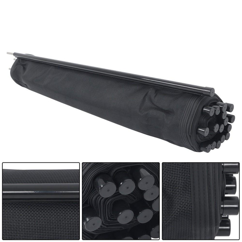 DURAFORCE 4 x 48 FT Outdoor Pool Fence For Inground Pools Removable Child Safety Fencing