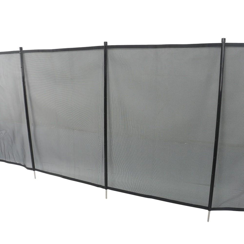 DURAFORCE 4 x 48 FT Outdoor Pool Fence For Inground Pools Removable Child Safety Fencing
