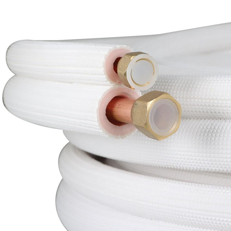 DURAFORCE Install Kit For Mini Split Heat Pump Systems 3/8*5/8 Inch*50Ft With Accessories