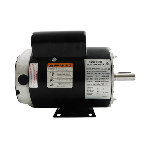 DURAFORCE 5 HP SPL 1 Phase 3450RPM Electric Air Compressor Duty Motor 56HZ 7/8" Shaft New