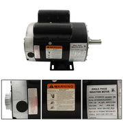 DURAFORCE 5 HP SPL 1 Phase 3450RPM Electric Air Compressor Duty Motor 56HZ 7/8" Shaft New