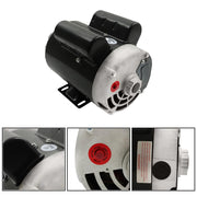 DURAFORCE 5 HP SPL 1 Phase 3450RPM Electric Air Compressor Duty Motor 56HZ 7/8" Shaft New