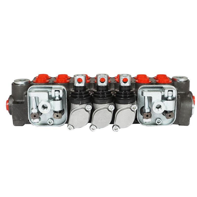 DURAFORCE 11GPM Hydraulic Directional Control Valve 7Spool 2JOYSTICK 40L BSPP Port