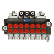 DURAFORCE 11GPM Hydraulic Directional Control Valve 7Spool 2JOYSTICK 40L BSPP Port