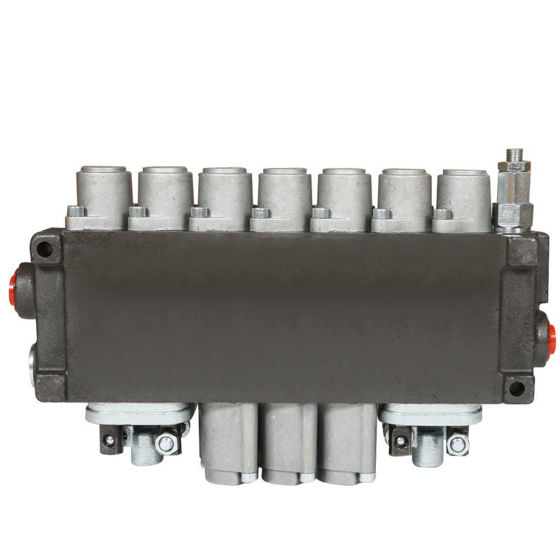 DURAFORCE 11GPM Hydraulic Directional Control Valve 7Spool 2JOYSTICK 40L BSPP Port
