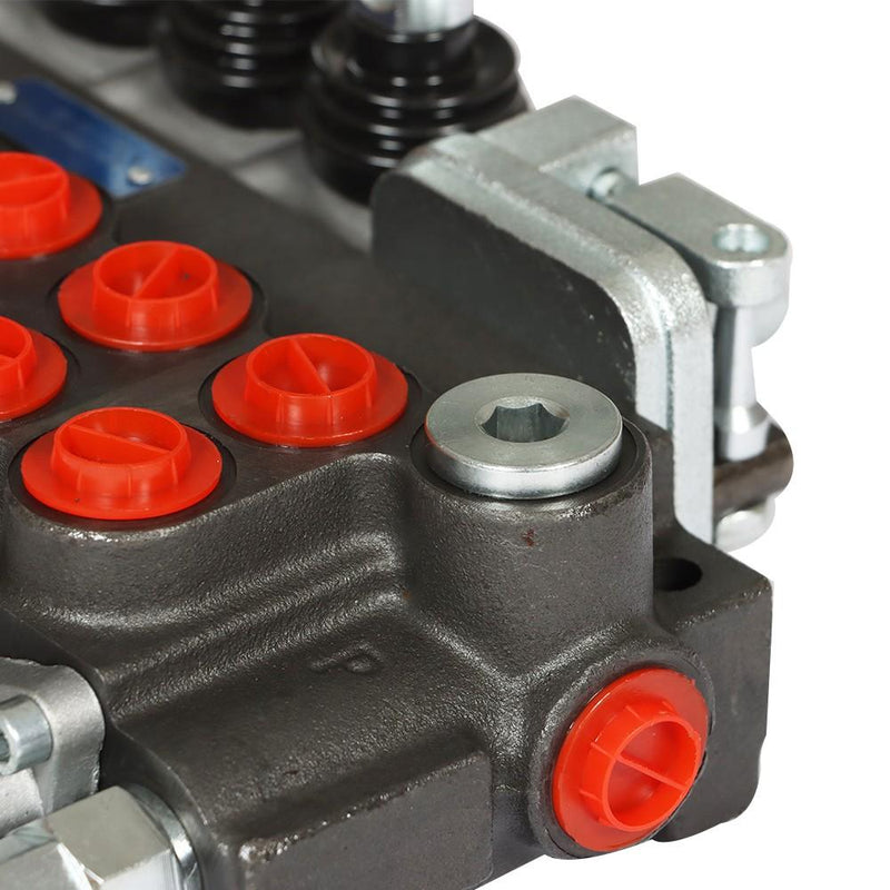 DURAFORCE 11GPM Hydraulic Directional Control Valve 7Spool 2JOYSTICK 40L BSPP Port
