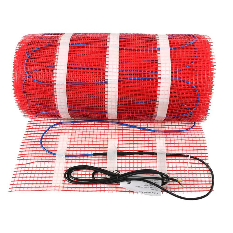 DURAFORCE 100 Sqft Floor Heating Mat Kit Electric Radiant Floor Heating System 120V