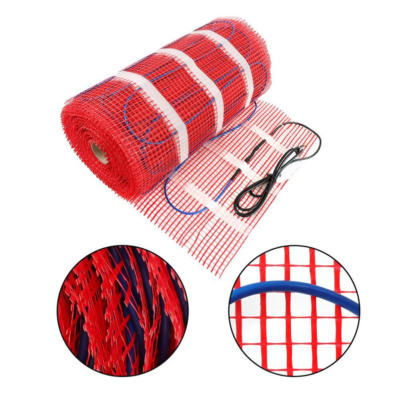 DURAFORCE 100 Sqft Floor Heating Mat Kit Electric Radiant Floor Heating System 120V