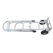 DURAFORCE 2 In 1 Folding Trolley 1000Lb Aluminum Hand Truck Convertible Folding Dolly Cart