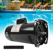 DURAFORCE 48Y Frame Inground 2HP Pool Pump Motor Square Flange Swimming Pool Pump USQ1202