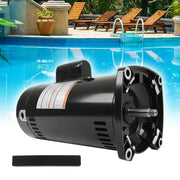 DURAFORCE 2 HP 3450 RPM 48Y Frame Square Flange 230V Swimming Pool Motor # USQ1202