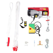 DURAFORCE 2200lbs Wireless Remote Control 328ft/100m PA1000 Mini Electric Hoist 1600W 110V