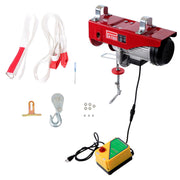 DURAFORCE 2200lbs Wireless Remote Control 328ft/100m PA1000 Mini Electric Hoist 1600W 110V