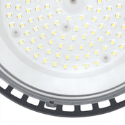DURAFORCE 10 Pcs 100W UFO High Bay Light LED Industrial Commercial Shop Light Fixtures