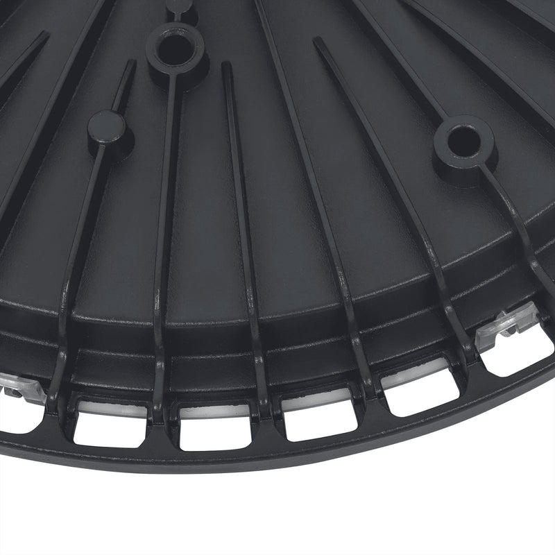 DURAFORCE 10 Pcs 100W UFO High Bay Light LED Industrial Commercial Shop Light Fixtures