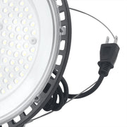 DURAFORCE 10 Pcs 100W UFO High Bay Light LED Industrial Commercial Shop Light Fixtures
