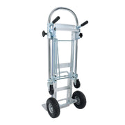 DURAFORCE Folding Dolly Cart 1000lbs Capacity Aluminum Hand Truck Folding Trolley 4in1