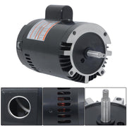 DURAFORCE B128 Single Speed C-Face Full Rated 1HP 115V/230V Replacement Pool Pump Motor
