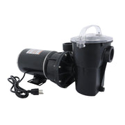 DURAFORCE 1 HP W3SP1580 Black Heavy-Duty Motor Above Ground Swimming Pool Pump With Cord