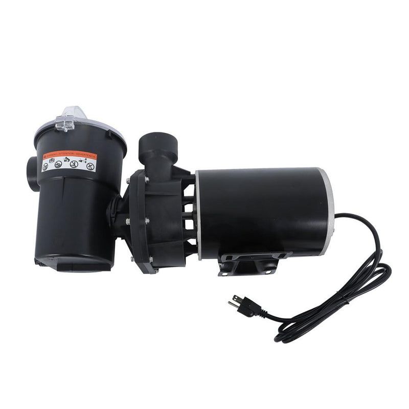DURAFORCE 1 HP W3SP1580 Black Heavy-Duty Motor Above Ground Swimming Pool Pump With Cord