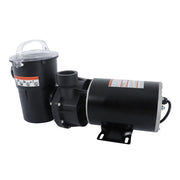 DURAFORCE 1 HP W3SP1580 Black Heavy-Duty Motor Above Ground Swimming Pool Pump With Cord