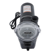 DURAFORCE 1 HP W3SP1580 Black Heavy-Duty Motor Above Ground Swimming Pool Pump With Cord