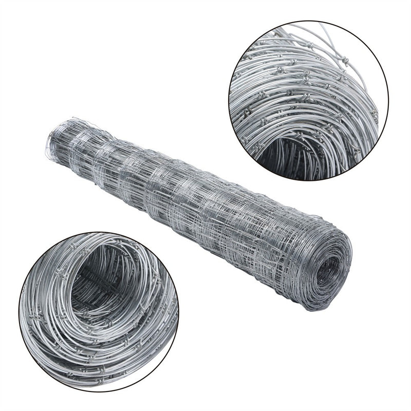 DURAFORCE Farm Fence 5ft x 164ft 14Gauge Heavy Zinc Coating Cattle Fence Galvanized Field